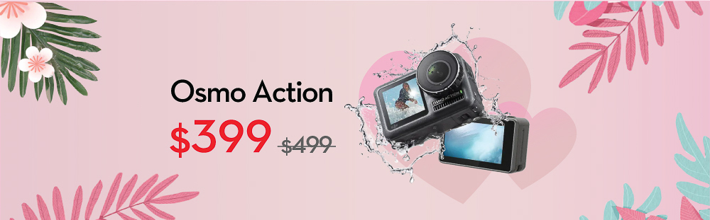 Osmo Action DJI Valentines Day Sale